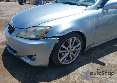 2007 Lexus Is 250 from USA, damaged, VIN JTHBK262672039678